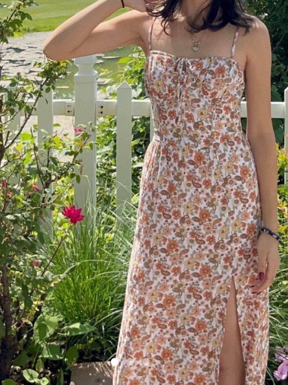 Hollister Floral Midi Dress